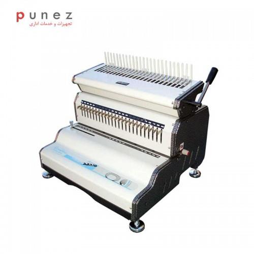 CombMac-24E Electric binding Machine دستگاه صحافی سیمی کن پلاستیک زن برقی CombMac-24E -super bind